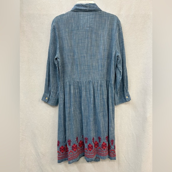 Beautifully Embroidered Johnny Was Dress - Picture 2 of 6